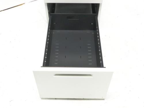 IS コクヨ ホワイト 2段ワゴン デスクワゴン 引出 収納 KOKUYO