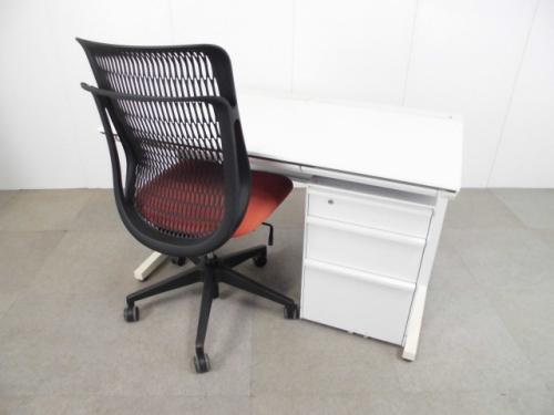 デスク+OAチェア+3段ワゴンセット デスクワゴン 引出 収納