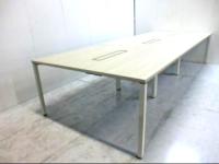 オカムラ / アプションフリー / 木目調 / 3Y2A4L-MU03 【中古】 システムデスク