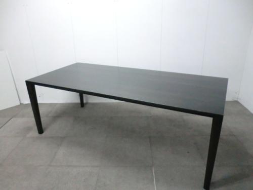 カリモク / 木目調 / 【中古】 会議テーブル・チェアセット