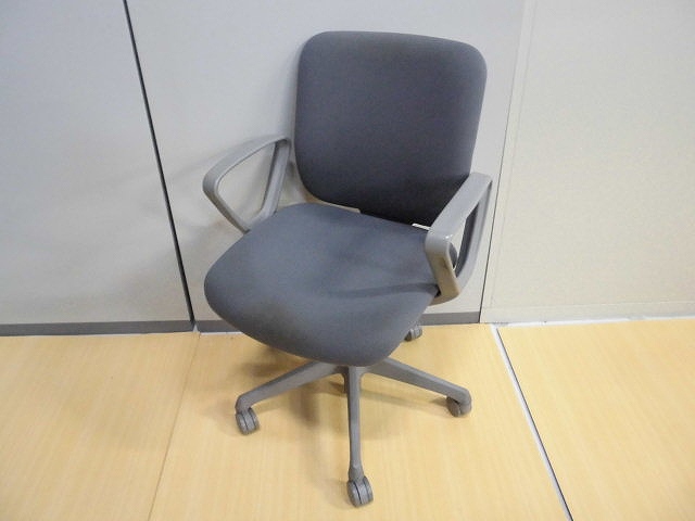 OAチェア 肘有 オカムラ グレー