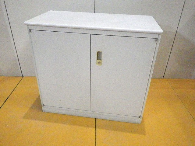 両開きキャビネット オカムラ ニューグレー