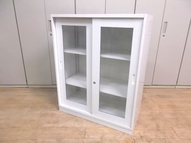 引き違いキャビネット　コクヨ