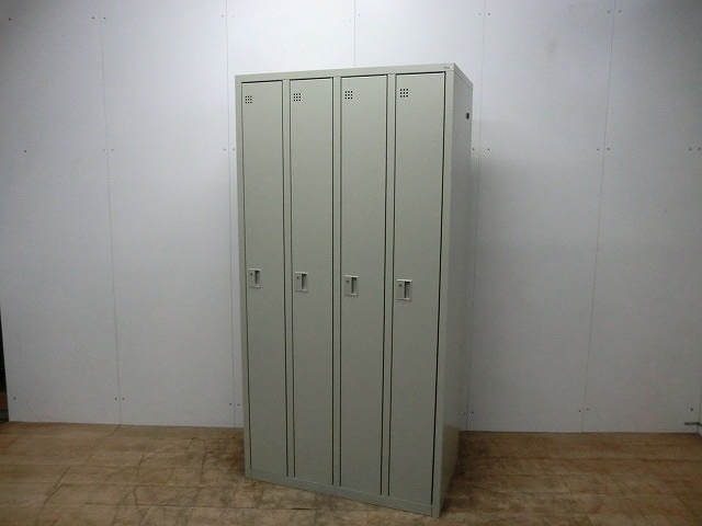 4人用ロッカー プラス ニューグレー