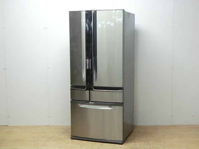 冷蔵庫 東芝 GR-X53FT(XS) シルバー 2008年