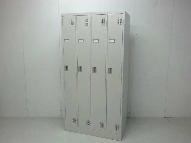 4人用ロッカー 豊国工業 ニューグレー
