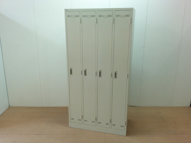 4人用ロッカー TOYOSTEEL ニューグレー