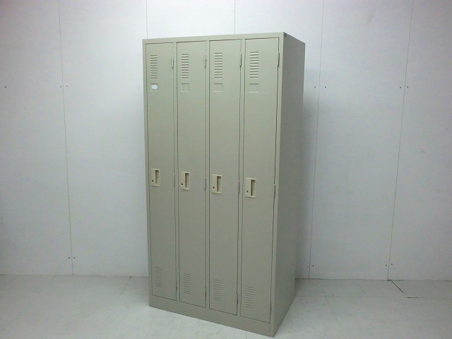 4人用ロッカー プラス ニューグレー