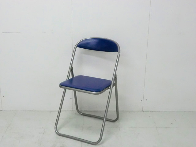折り畳みチェア コクヨ ブルー