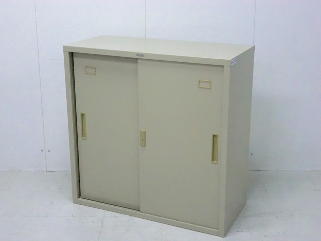 引き違い書庫 TOYO ニューグレー