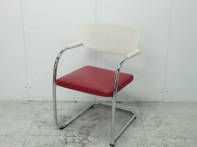 Vitra/visavis/レッド/スタッキング