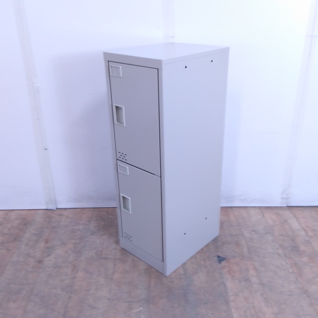 2人用シューズロッカー(その他)ニューグレー /