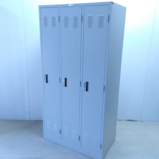 3人用ロッカー (ナイキ)　ニューグレー/