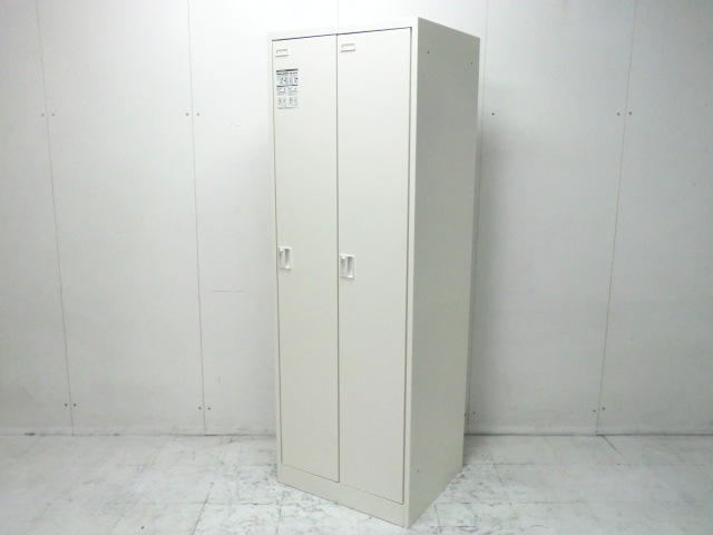 オカムラ/FZ/ホワイト/ 45D2FE ZA75/ ダイヤル錠/2人用ロッカー
