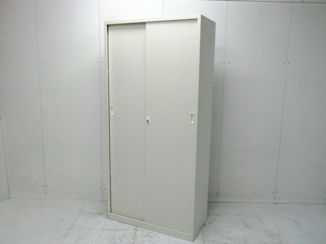 【中古】 引戸書庫( 生興 ) ホワイト /