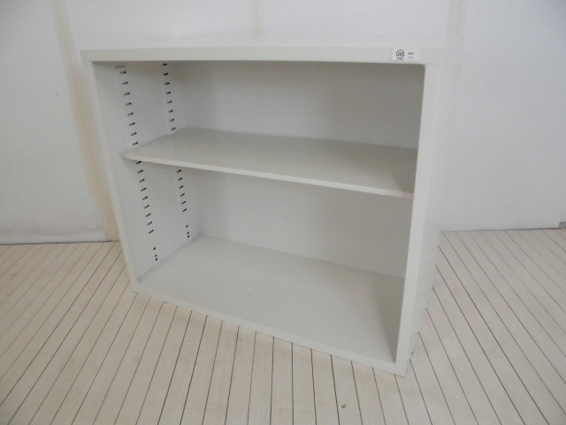 【中古】オープンキャビネット /ホワイト /