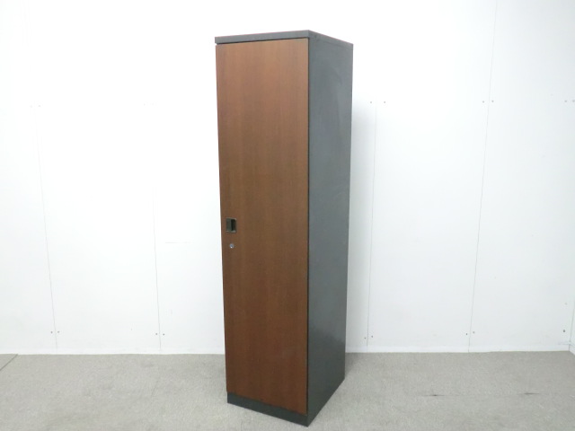 オカムラ / 木目調 / 【中古】 1人用ロッカー