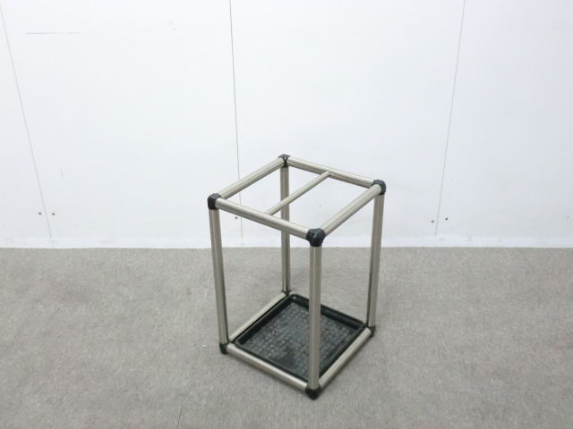 イトーキ / シルバー / 【中古】 傘立て