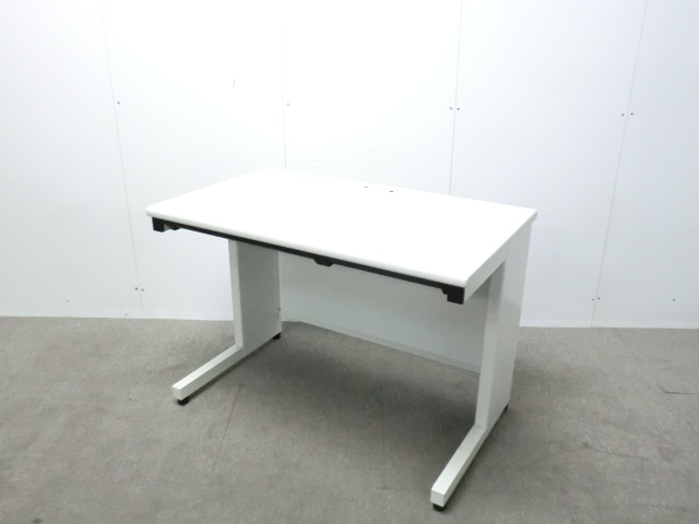 プラス/フラットライン / ホワイト / 【中古】 平デスク