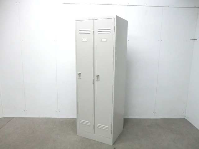 イトーキ / ニューグレー / 【中古】 2人用ロッカー