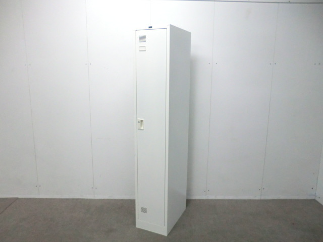 ウチダ / ホワイト / 【中古】 1人用ロッカー