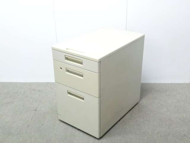 コクヨ / BS / ニューグレー / 【中古】 3段ワゴン