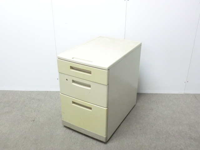 コクヨ / MX / ニューグレー / 【中古】 3段ワゴン