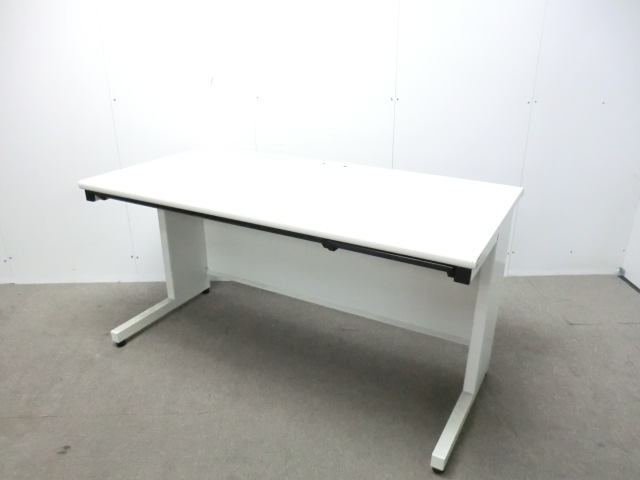 プラス / フラットライン / ホワイト / SP-147H WH 【中古】 平デスク