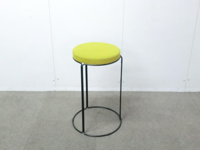 コクヨ / イエロー / 【中古】 スツール