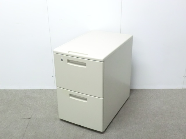 コクヨ / BS / ニューグレー / 【中古】 2段ワゴン