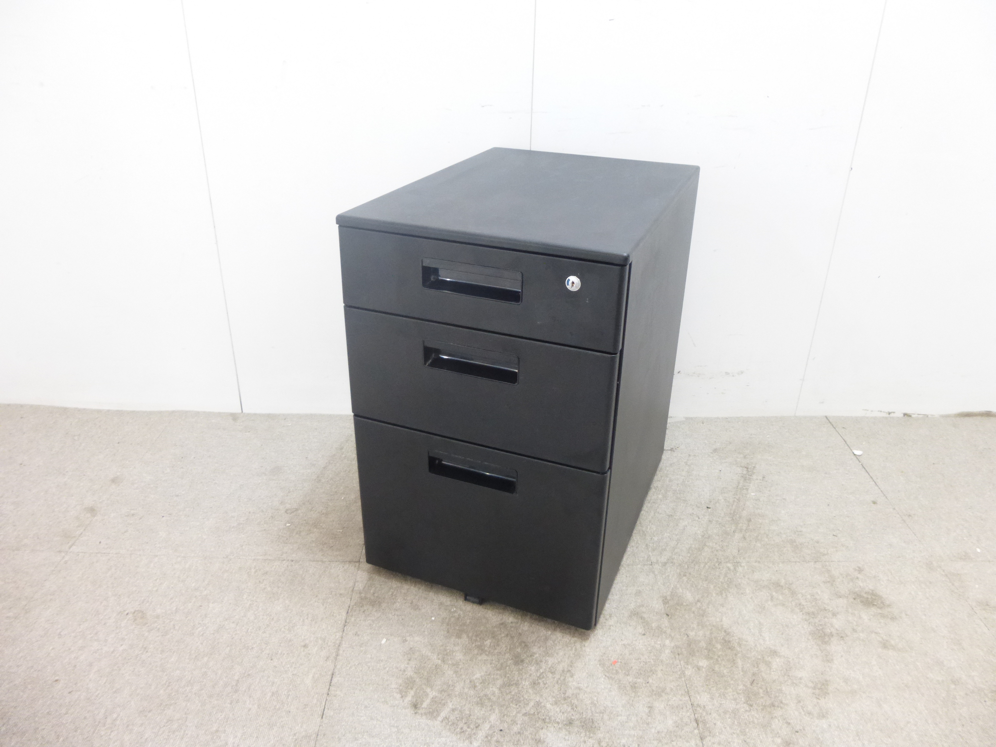 ブラック/3段ワゴン/【中古】