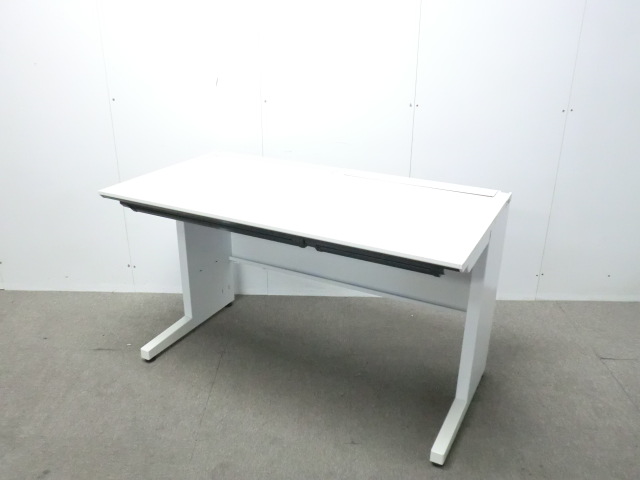 コクヨ / IS / ホワイト / 【中古】 平デスク