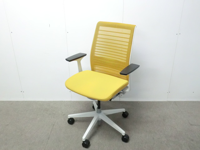 Steelcase /Think /イエロー/【中古】