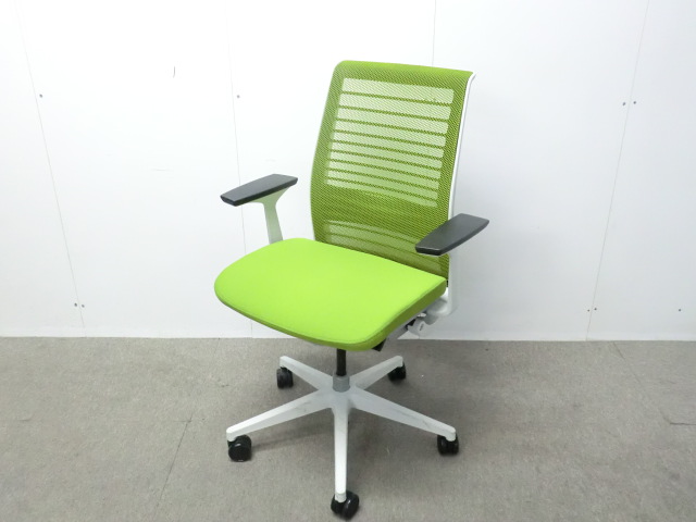 Steelcase /Think /ライトグリーン/【中古】