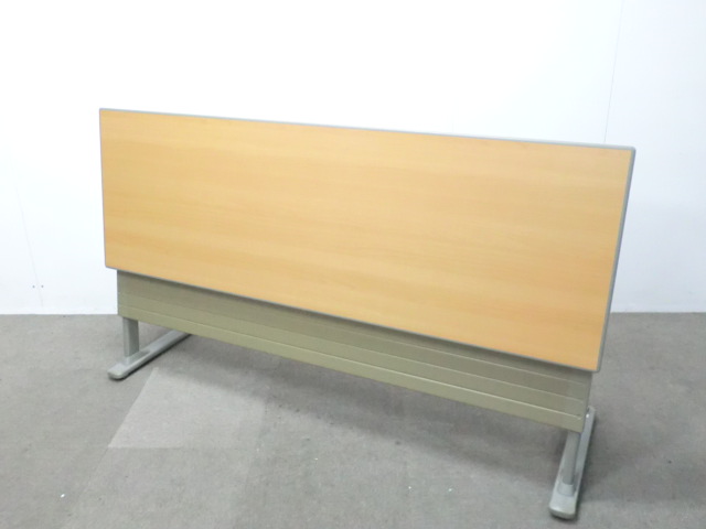 オカムラ/8184/ 木目調 / 【中古】 フォールディング