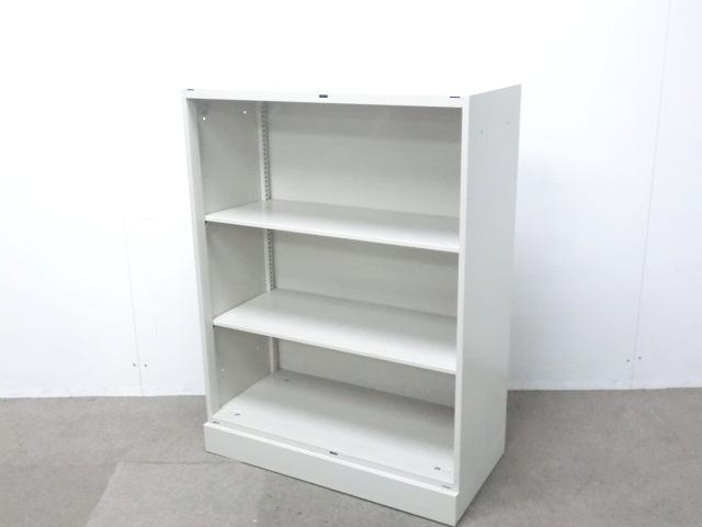 オカムラ/42/ニューグレー/【中古】 オープンキャビネット
