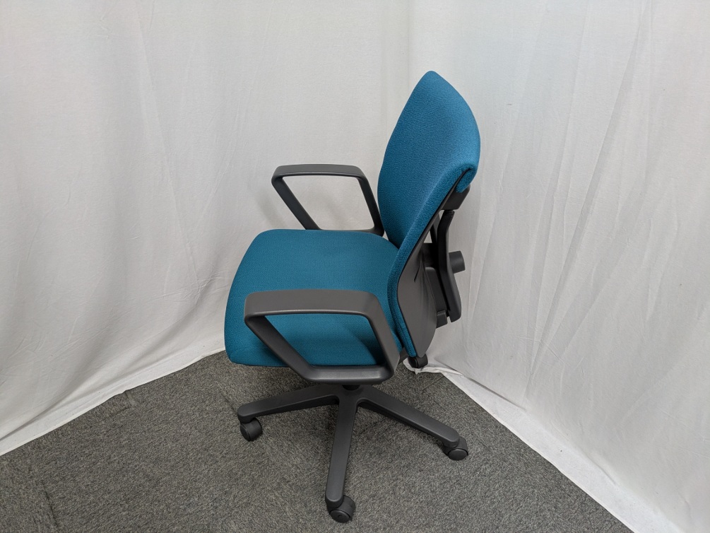 トレンザチェア(コクヨ) / 肘付 / グリーン