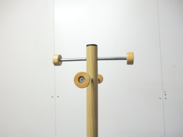 ハンガーラック / 木目調 / 【中古】