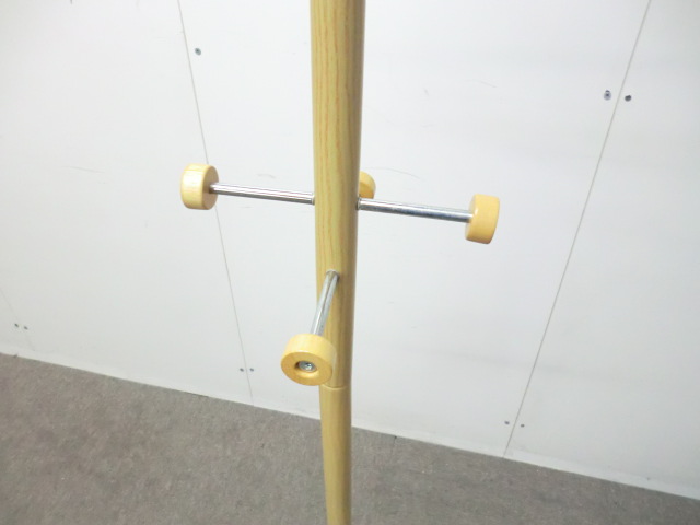 ハンガーラック / 木目調 / 【中古】