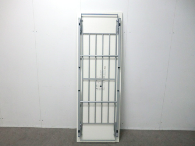 折り畳みテーブル / ホワイト / 【中古】