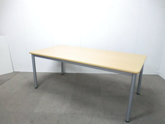 会議テーブル / 木目調 / 【中古】