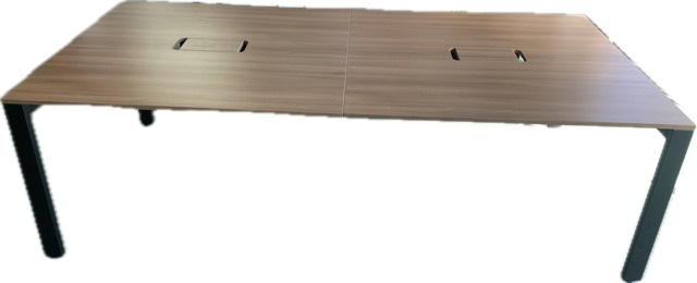 大会議テーブル/プラス/木目/【中古】