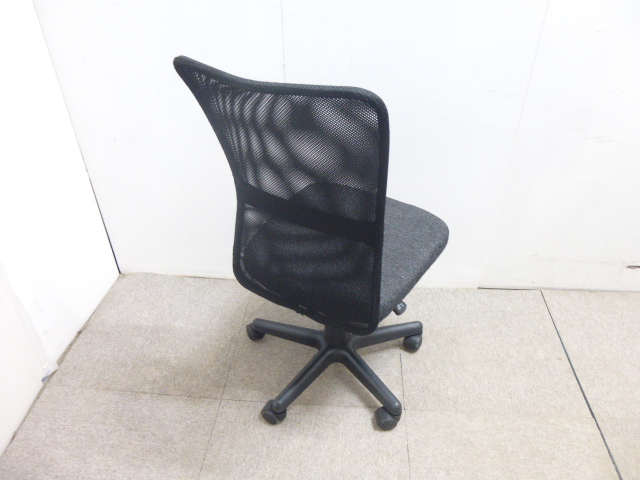 OAチェア/ブラック/肘無し