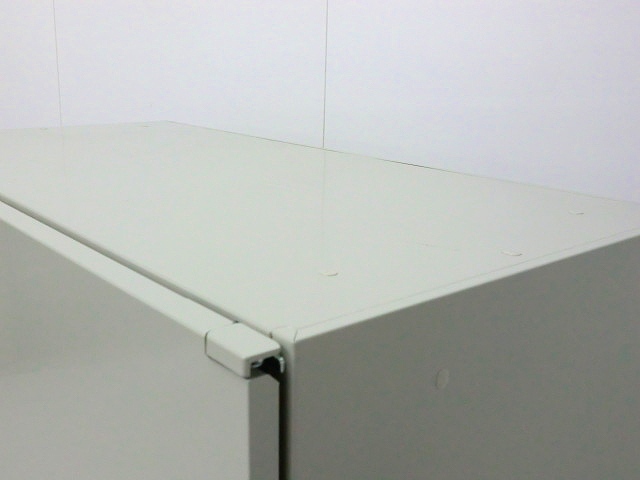 両開きキャビネット ( プラス ) ニューグレー / リンク