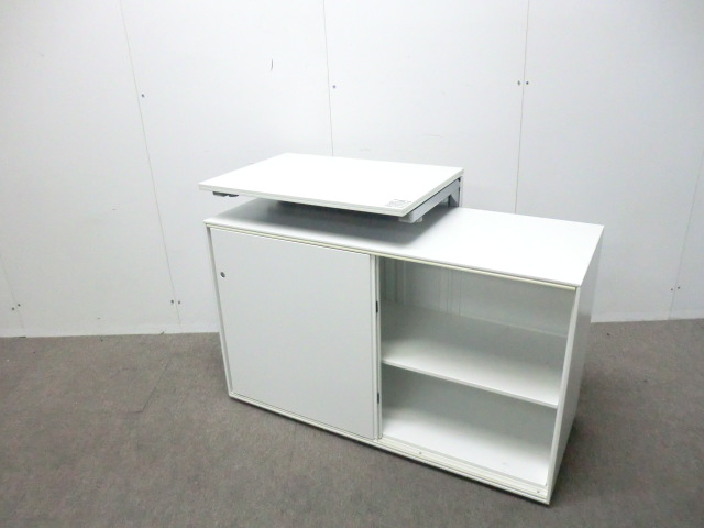 コクヨ / ホワイト / 【中古】 ワゴン