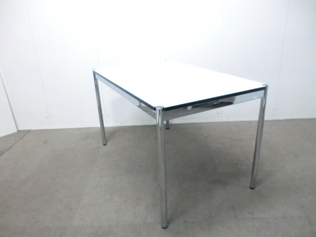 USMハラー / ホワイト【中古】会議テーブル