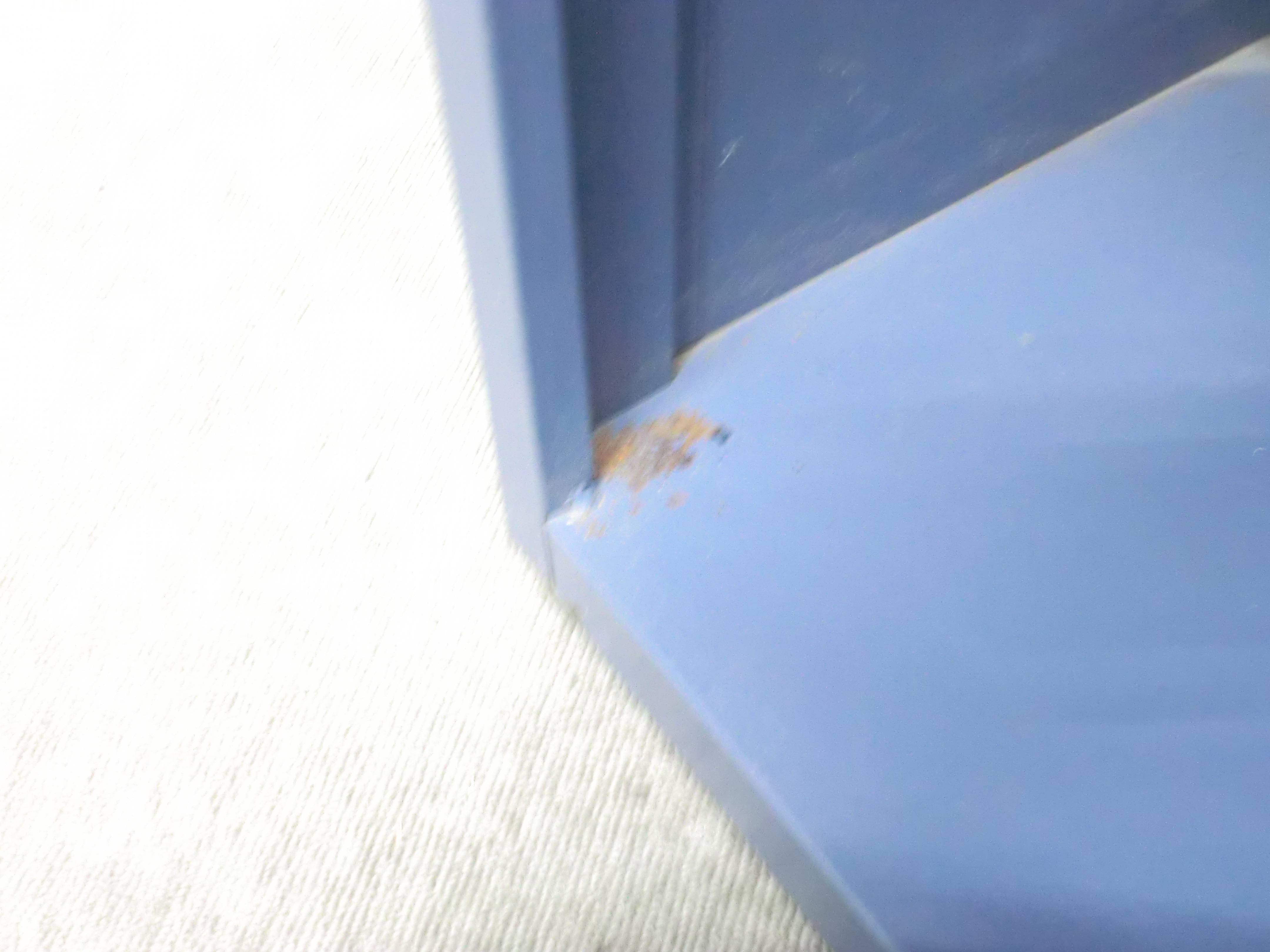 イトーキ / ダークブルー / 【中古】 ハイカウンター