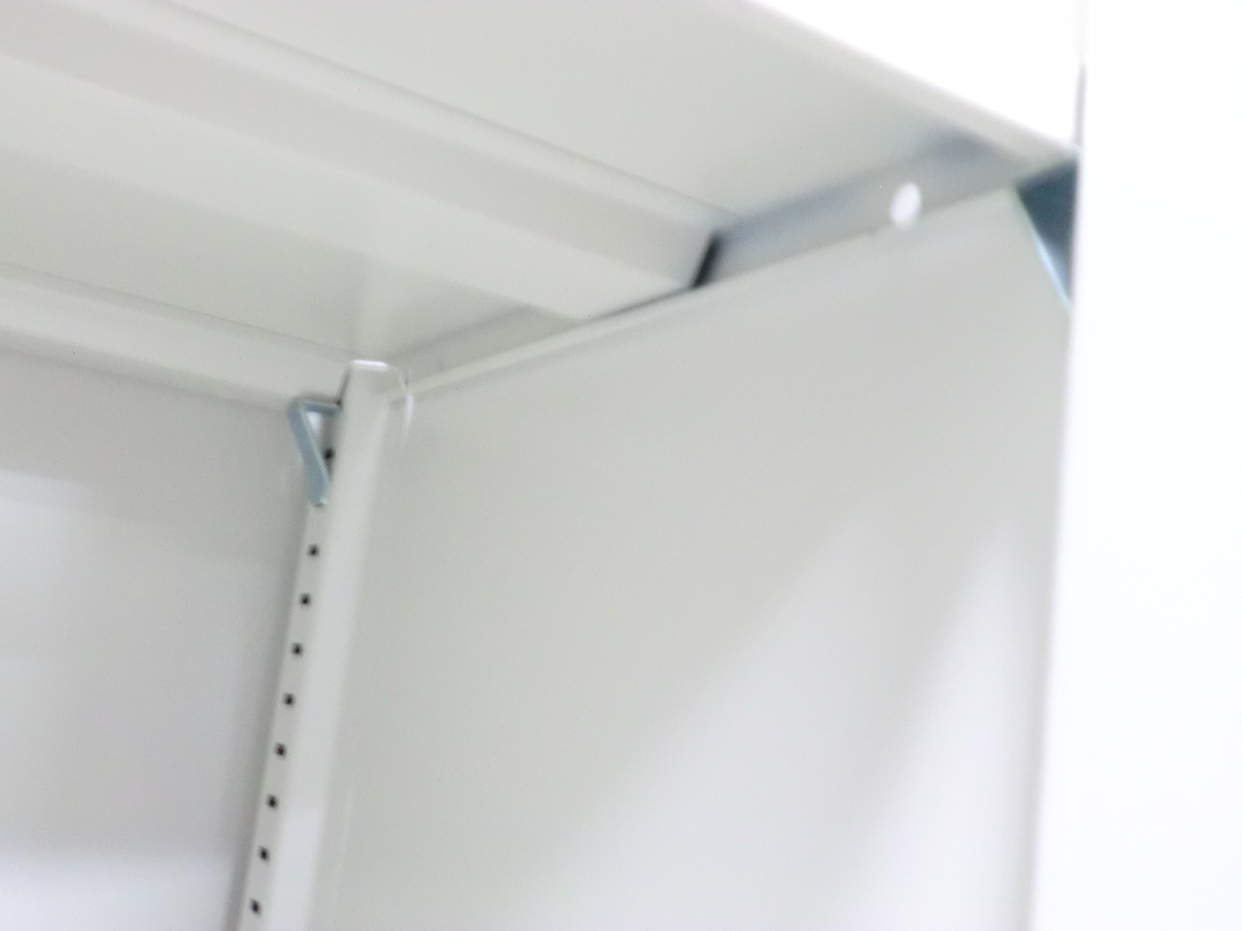 オカムラ/42/ニューグレー/ 【中古】 両開きキャビネット