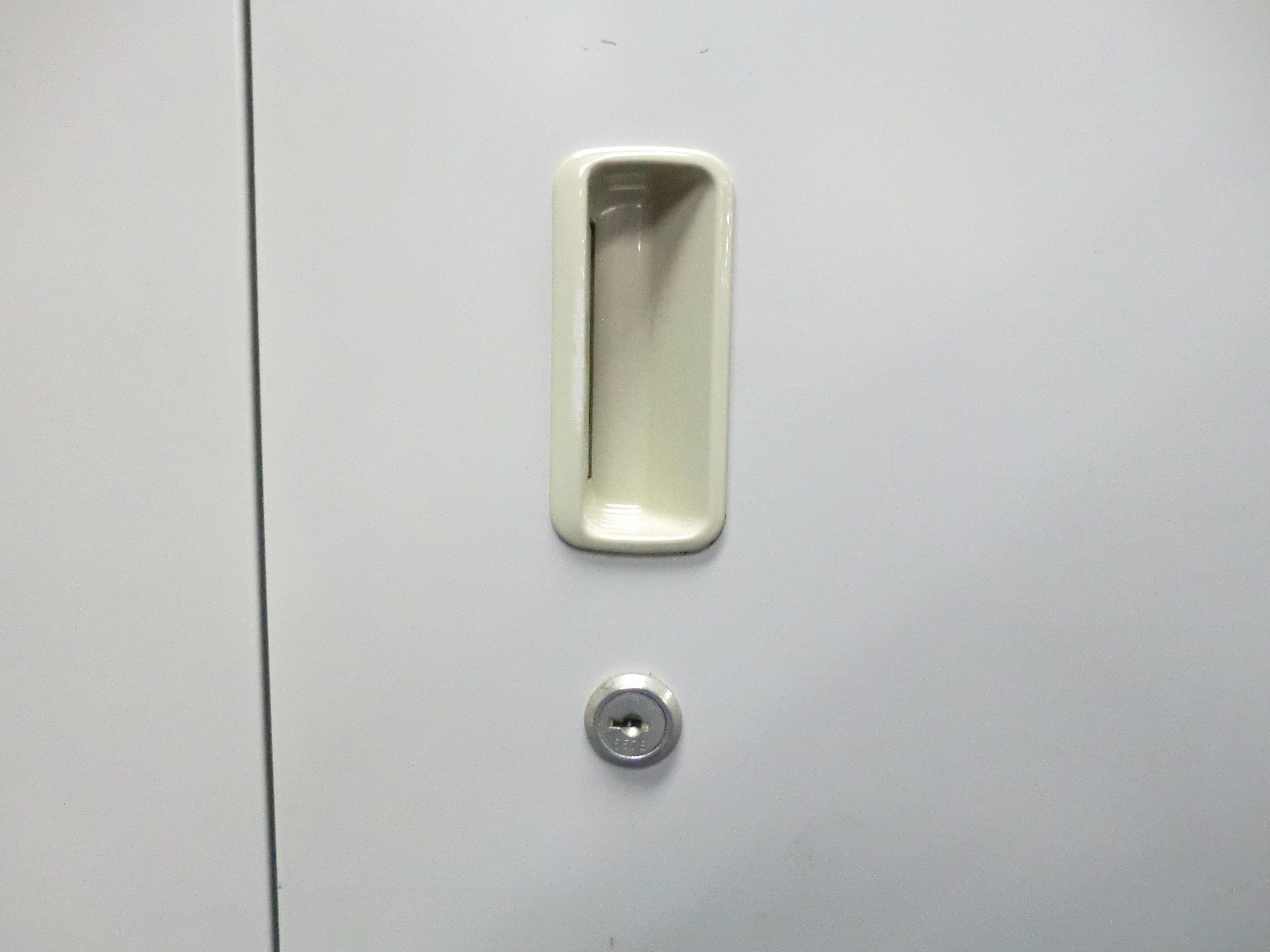 ウチダ/SU-2/ ニューグレー / 【中古】 上下連結書庫