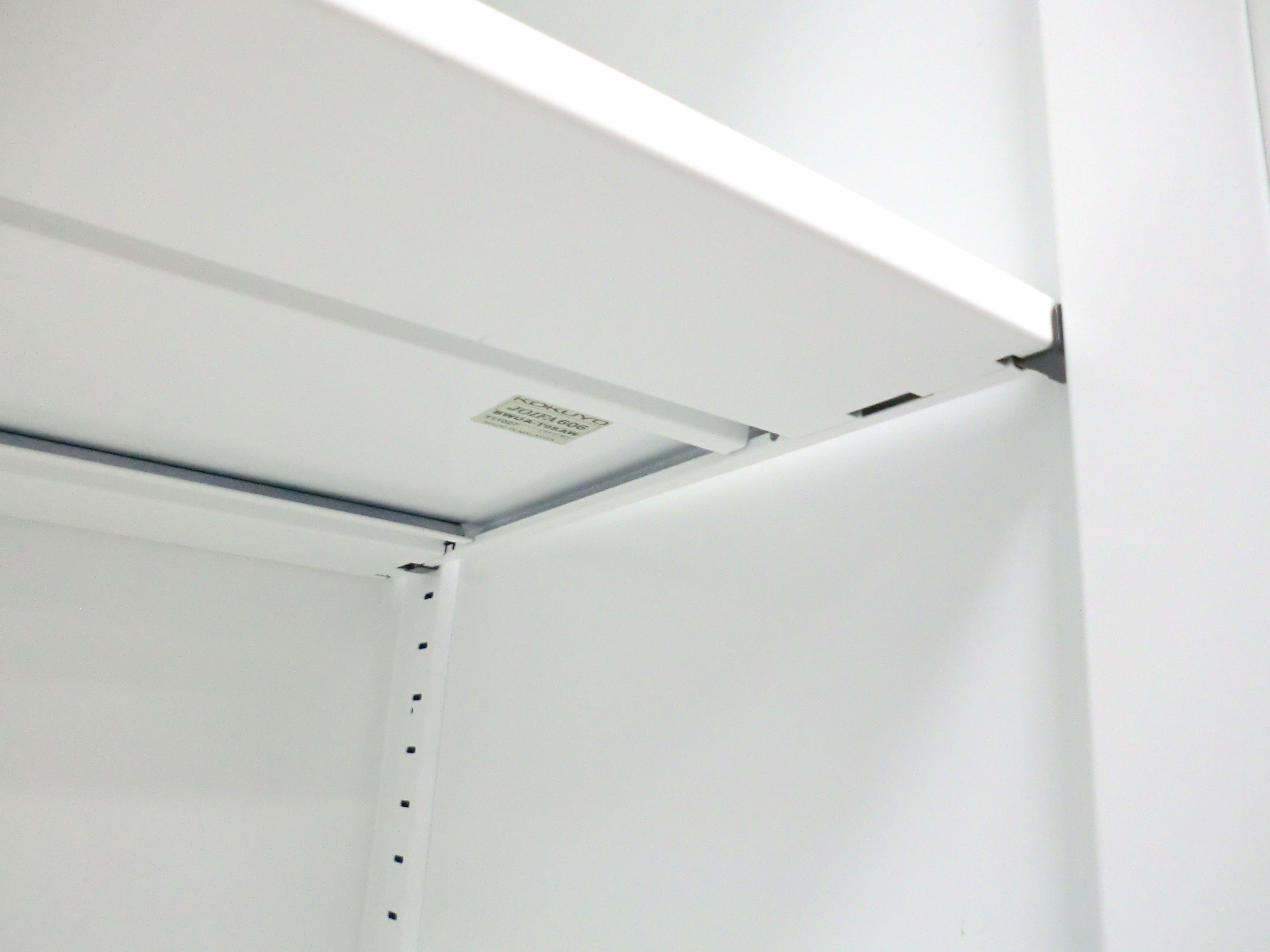 コクヨ/エディア / ホワイト / 【中古】 上下連結書庫